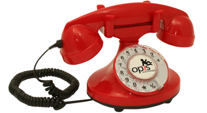 Opis FunkyFon cable rotary phone / retro phone / nostalgic phone