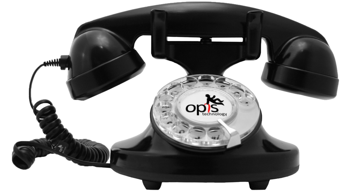 Opis FunkyFon cable rotary phone / retro phone / nostalgic phone