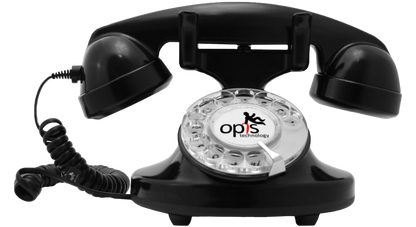 Opis FunkyFon cable rotary phone / retro phone / nostalgic phone