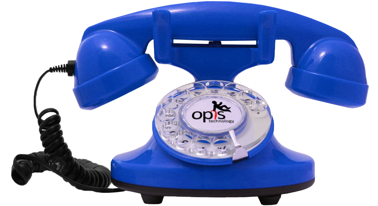 Opis FunkyFon cable rotary phone / retro phone / nostalgic phone
