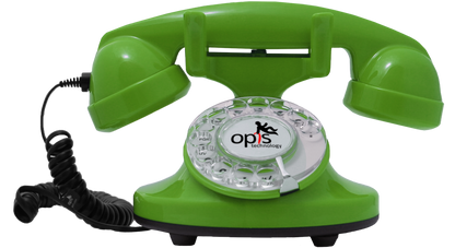 Opis FunkyFon cable rotary phone / retro phone / nostalgic phone