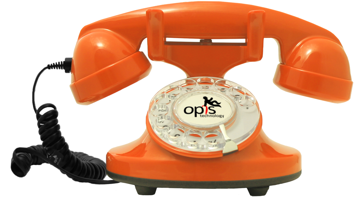 Opis FunkyFon cable rotary phone / retro phone / nostalgic phone
