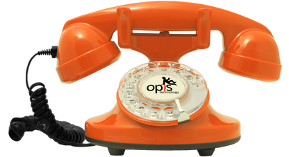 Opis FunkyFon cable rotary phone / retro phone / nostalgic phone