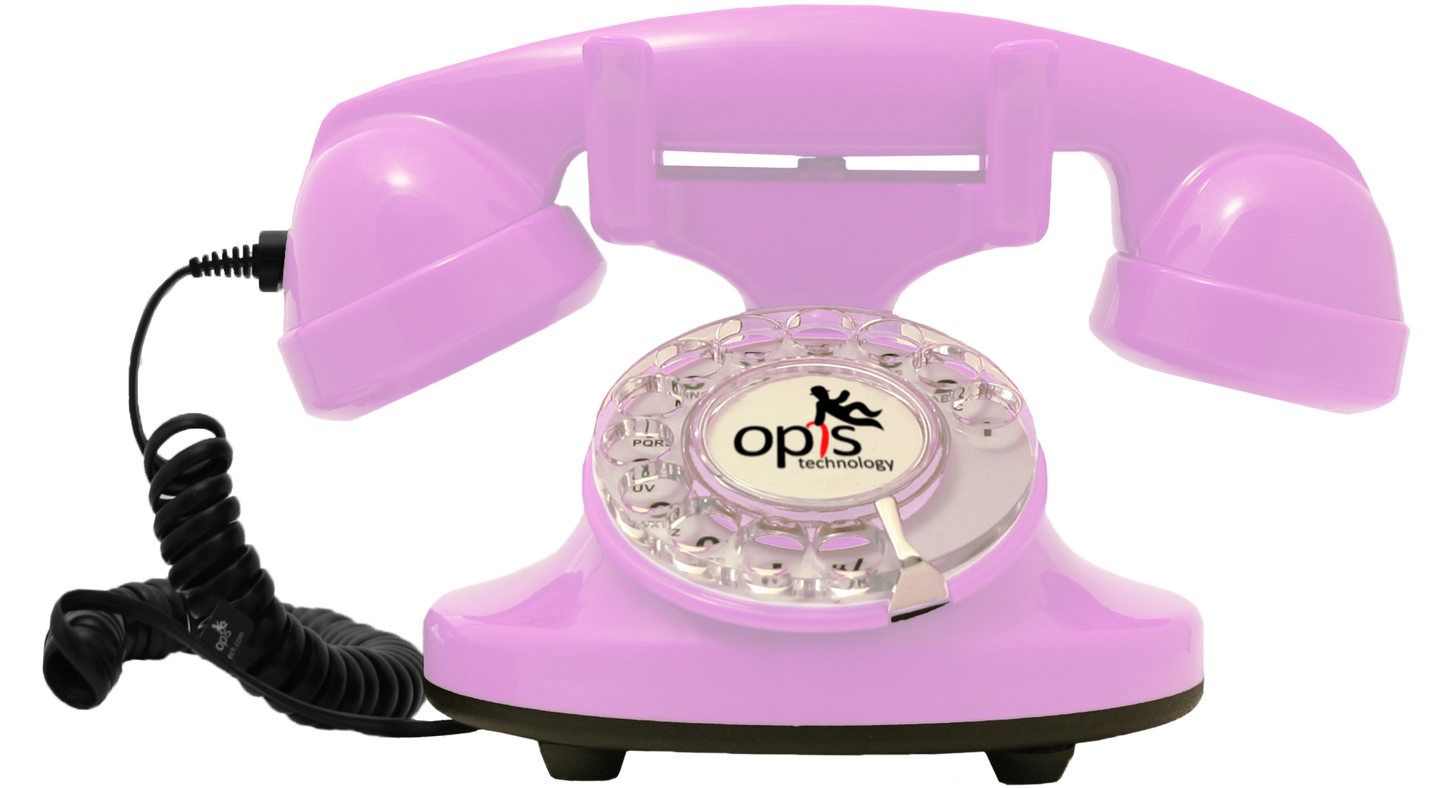 Opis FunkyFon cable rotary phone / retro phone / nostalgic phone