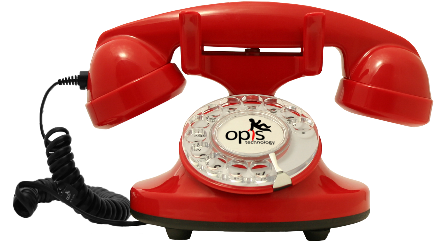 Opis FunkyFon cable rotary phone / retro phone / nostalgic phone