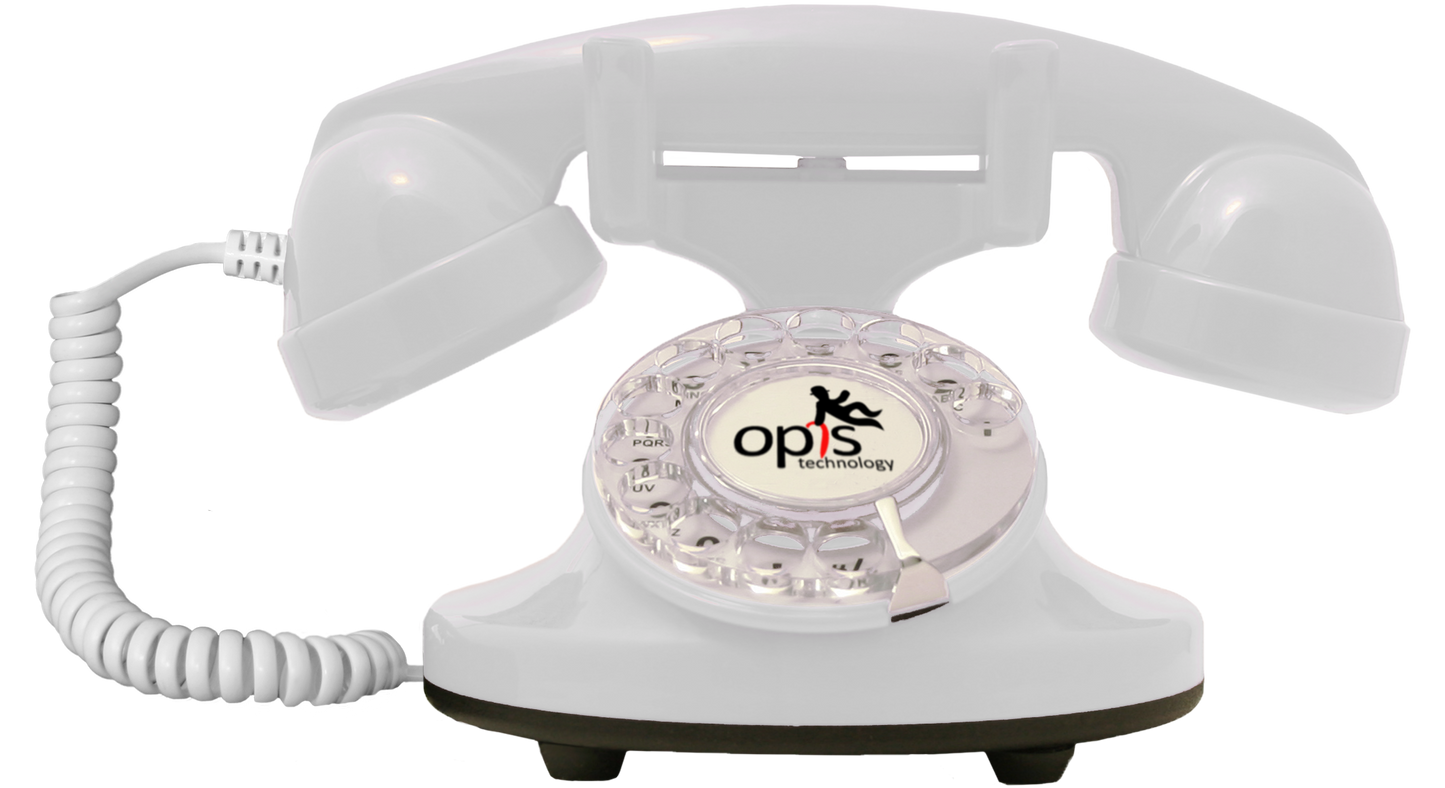 Opis FunkyFon cable rotary phone / retro phone / nostalgic phone
